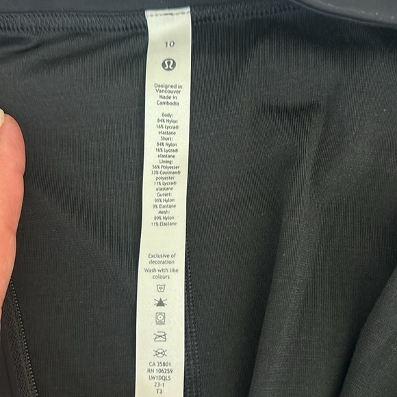 Lululemon Tennis dress Nulux skort - Picture 2 of 10